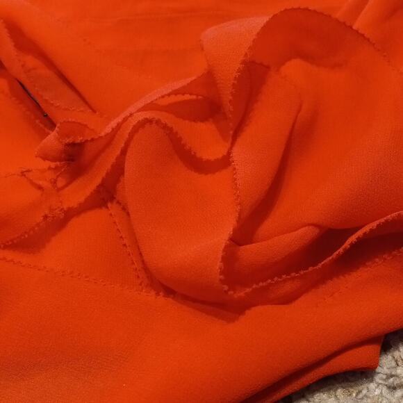 CLUB MONACO 100% silk shell 2 layer top, XS - Picture 5 of 6